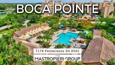 Boca Pointe Property Tour with Larry Mastropieri | 7178 Promenade Dr Apt 502, Boca Raton
